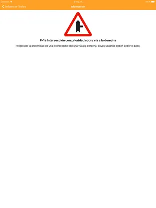 Captura de Pantalla 7 Señales de Trafico de la DGT iphone