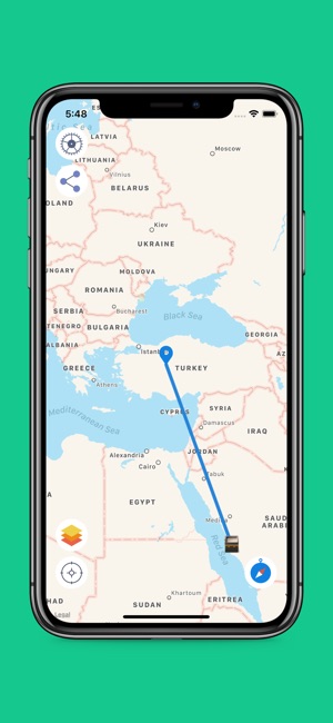Kıble Pusulası - Harita(圖2)-速報App
