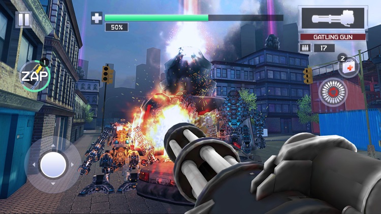 Robo X City War screenshot-3