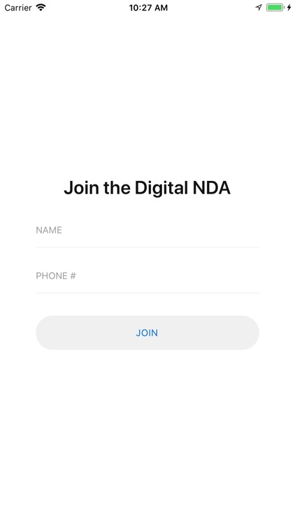 Digital NDA