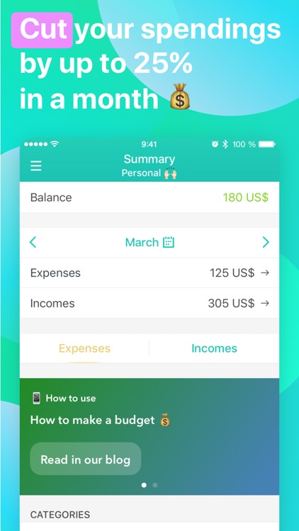 Moneon – My Budget and Expense