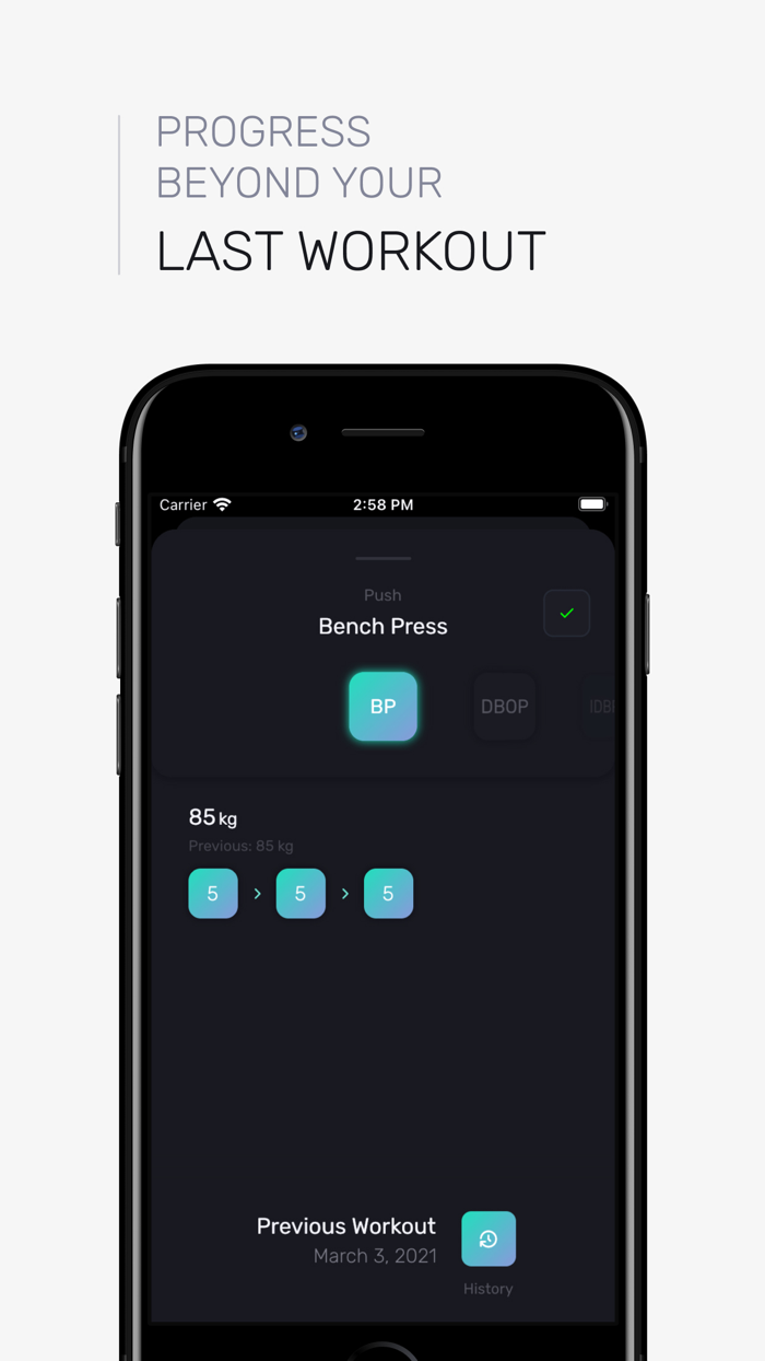 raise - Weight Lifting Tracker