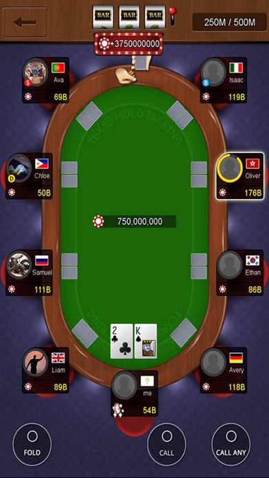 Texas Holdem Poker-King 1.2.0 IOS -