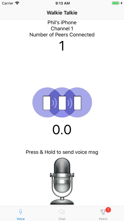 Walkie Talkie: Voice & IM Chat screenshot-0