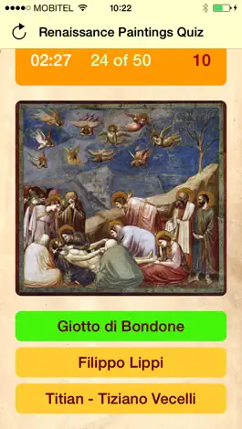 Game screenshot Renaissance Paintings Quiz apk