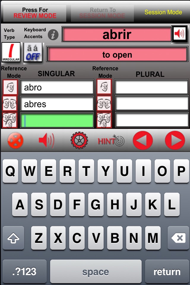 iVerbSmartSpi screenshot 2