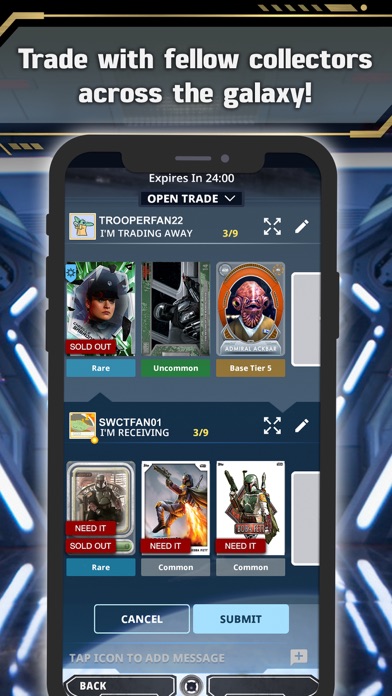 Star Wars™: Card Trader -Topps Screenshot on iOS
