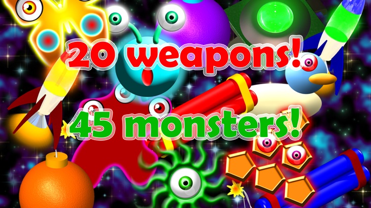 Space Monsters Explosion!