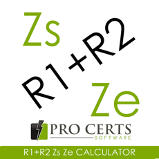 ‎R1+R2 Zs Ze Calculator