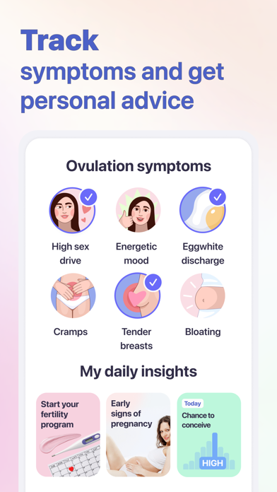 Ovulation & Fertility - Femia screenshot 3