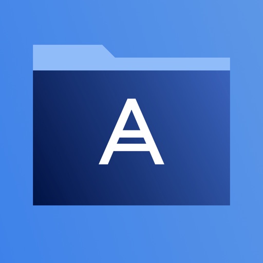 Acronis Cyber Files iOS App