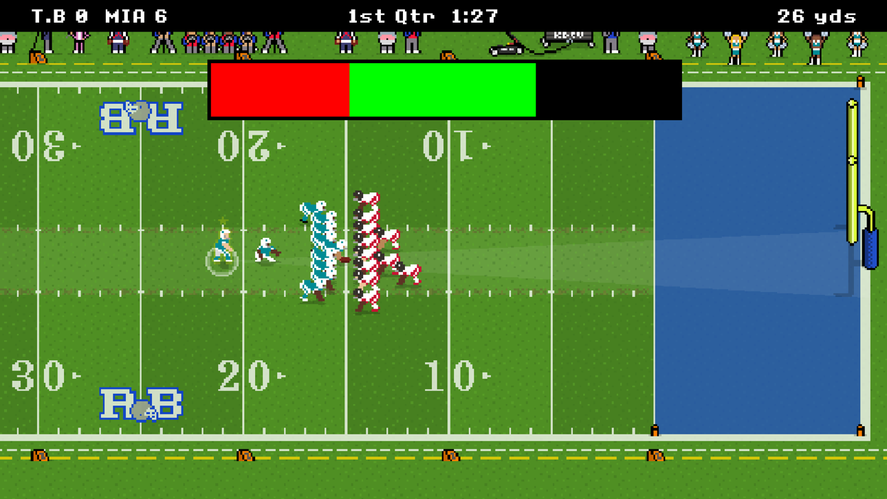 Retro Bowl iOS Mod IPA screenshot 3 - iOS game interface