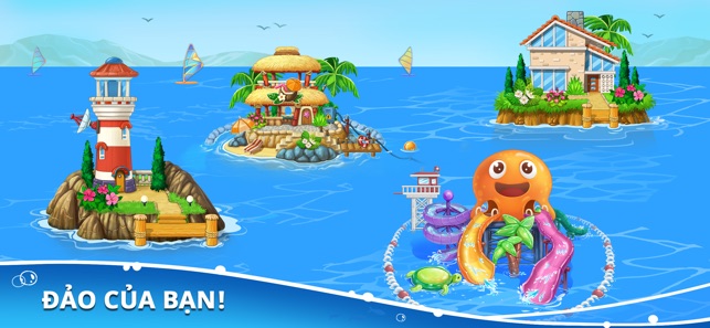 Island Con tàu trò chơi trẻ em