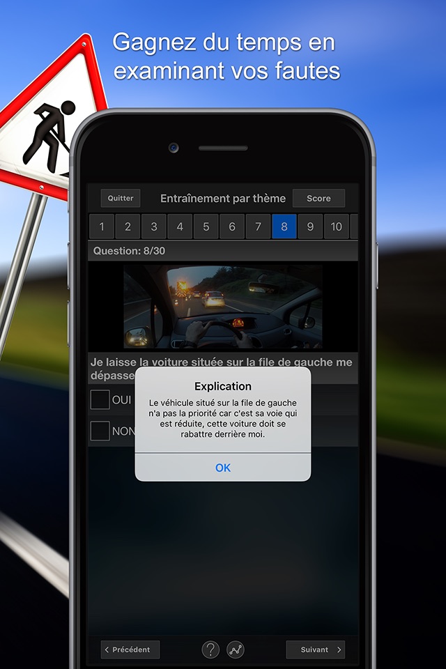 Quiz Code de la Route screenshot 2