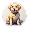 Labrador Cute Stickers