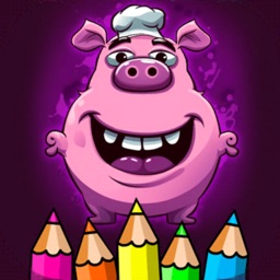 Chef Pigstar Coloring Book