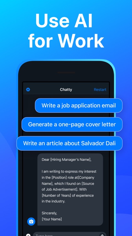 AI Chat - Chatty.ai Chatbot screenshot-3