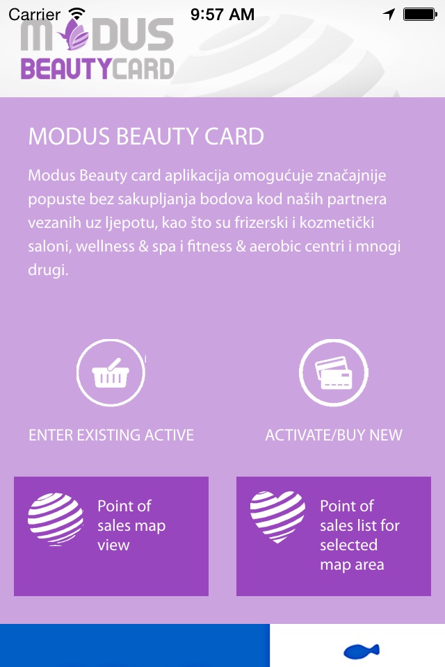 Modus Beauty Card screenshot 2