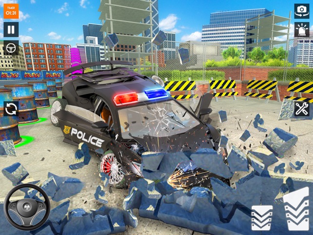 xe cực tai nạn trò chơi3d 2020
