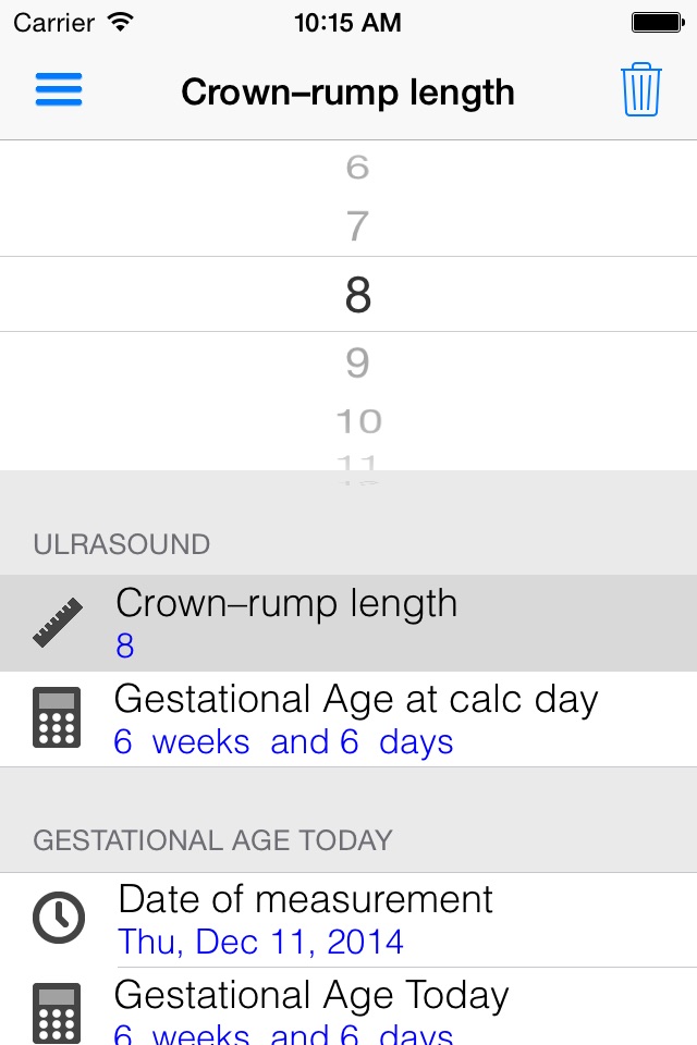 Age Gestationnel screenshot 4