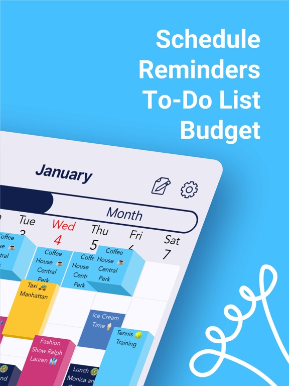 Weekly schedule: plan your day screenshot 2