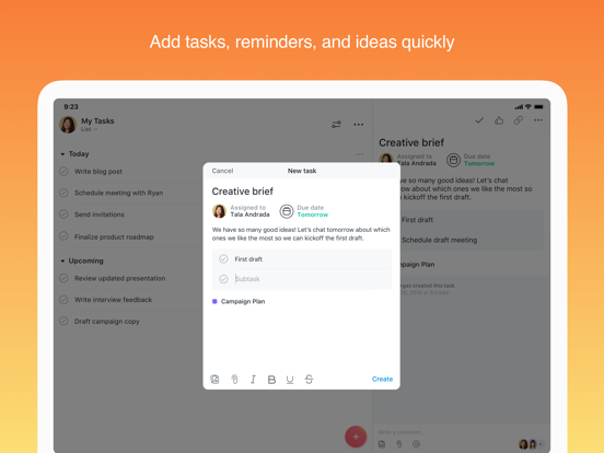 Asana: Work in one place screenshot 2