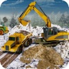 Heavy Excavator Snow Plow Sim