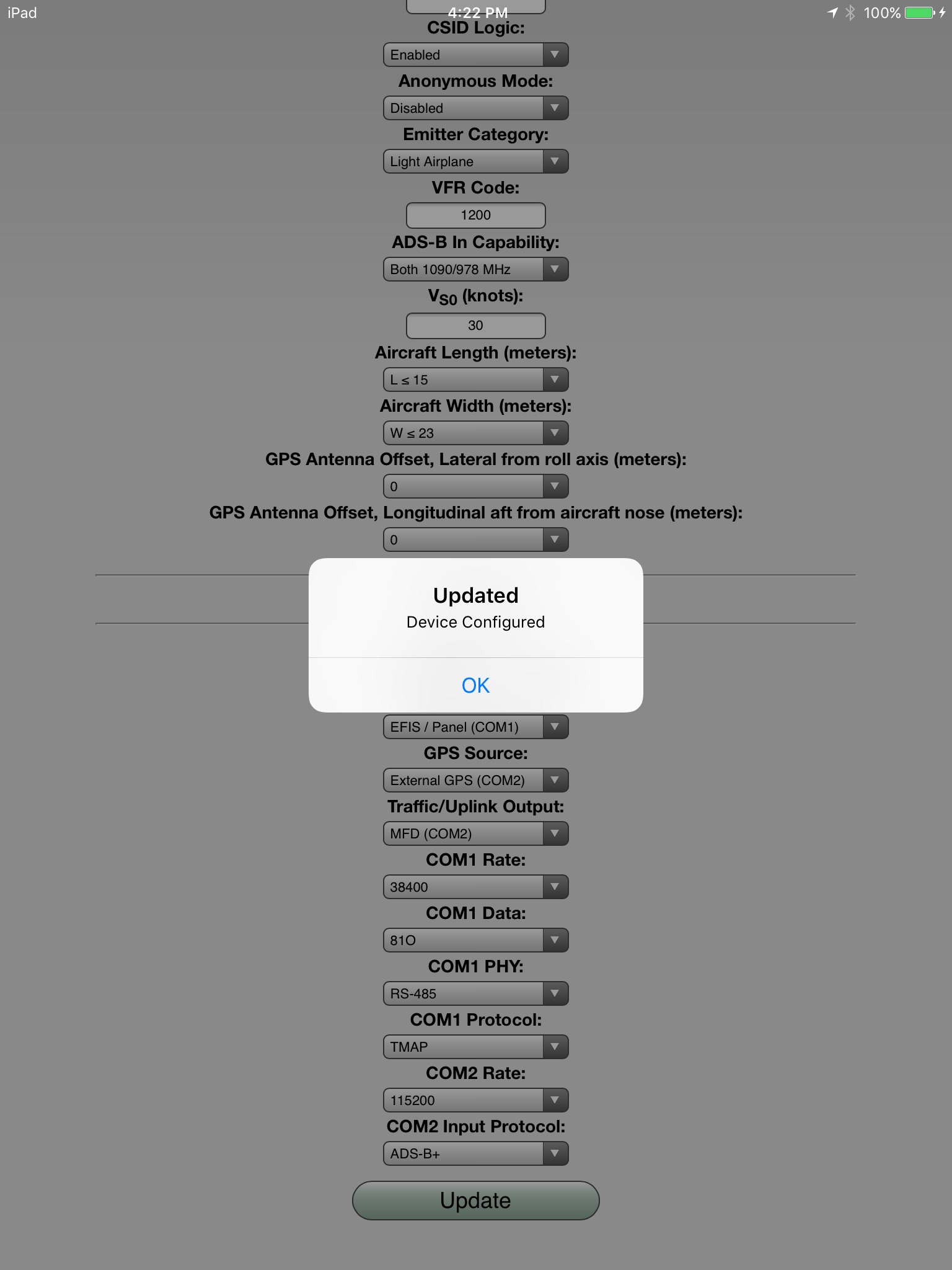 uAvionix Echo Installer screenshot 4