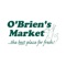 With the O'Brien's Market mobile app, ordering food for takeout has never been easier