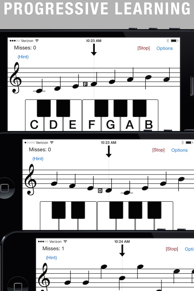 Notes - Sight Reading Trainer screenshot 2
