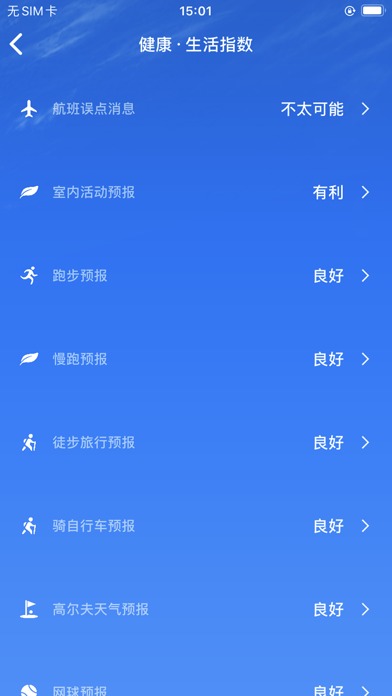 天气：天气预报