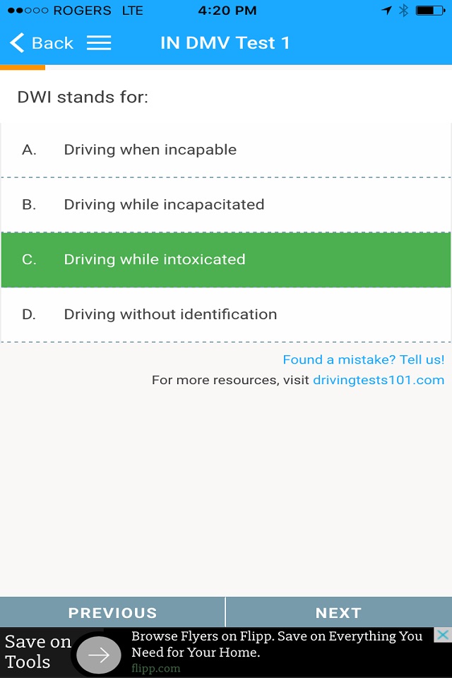 Driving Tests 101 screenshot 4