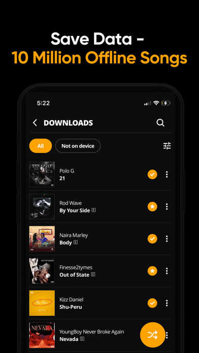 Audiomack - Play Music Offline screenshot 2