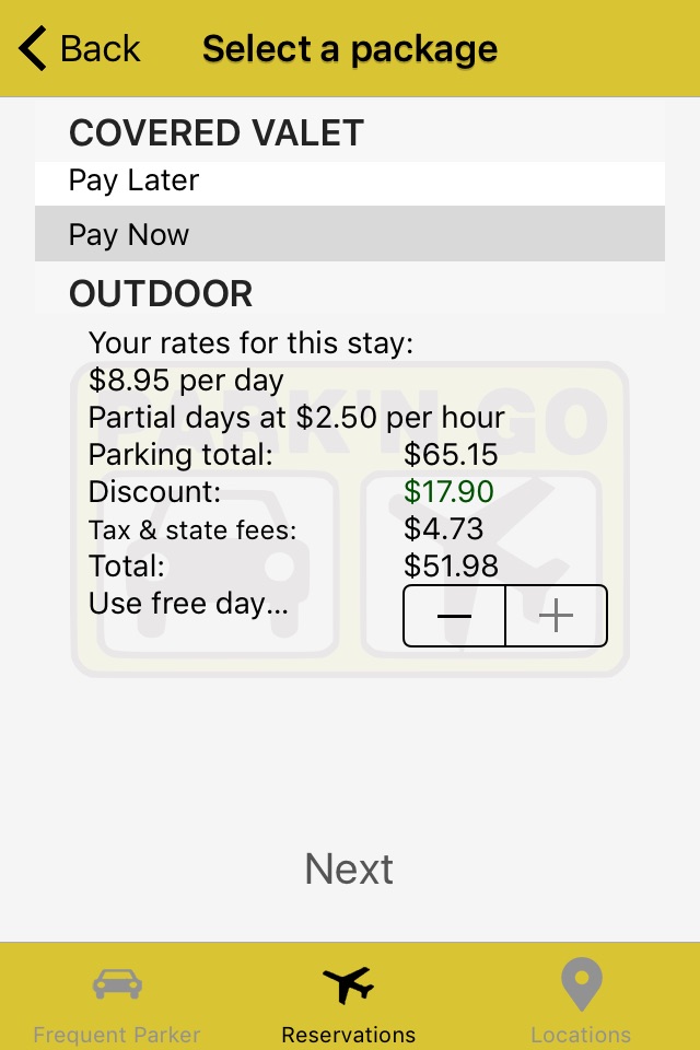 Park 'N Go Airport Parking screenshot 2