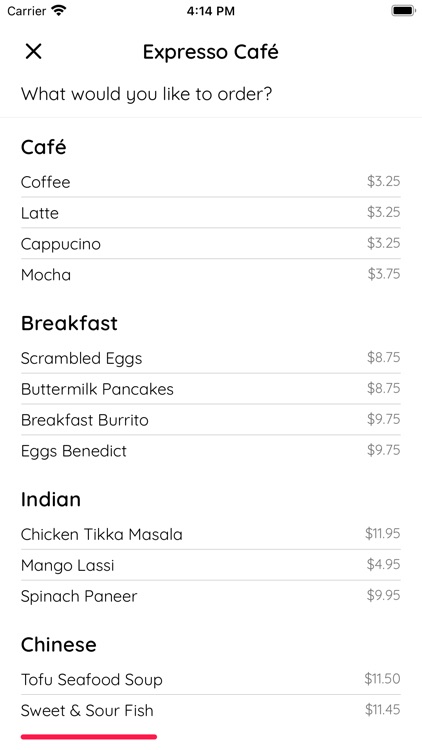 Expresso: Order Takeout screenshot-3