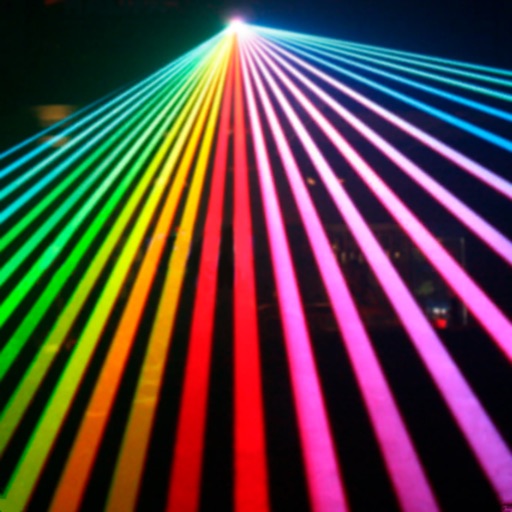 nightclub lights effect