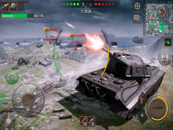 Battle Tanks - Tank War Game screenshot 3