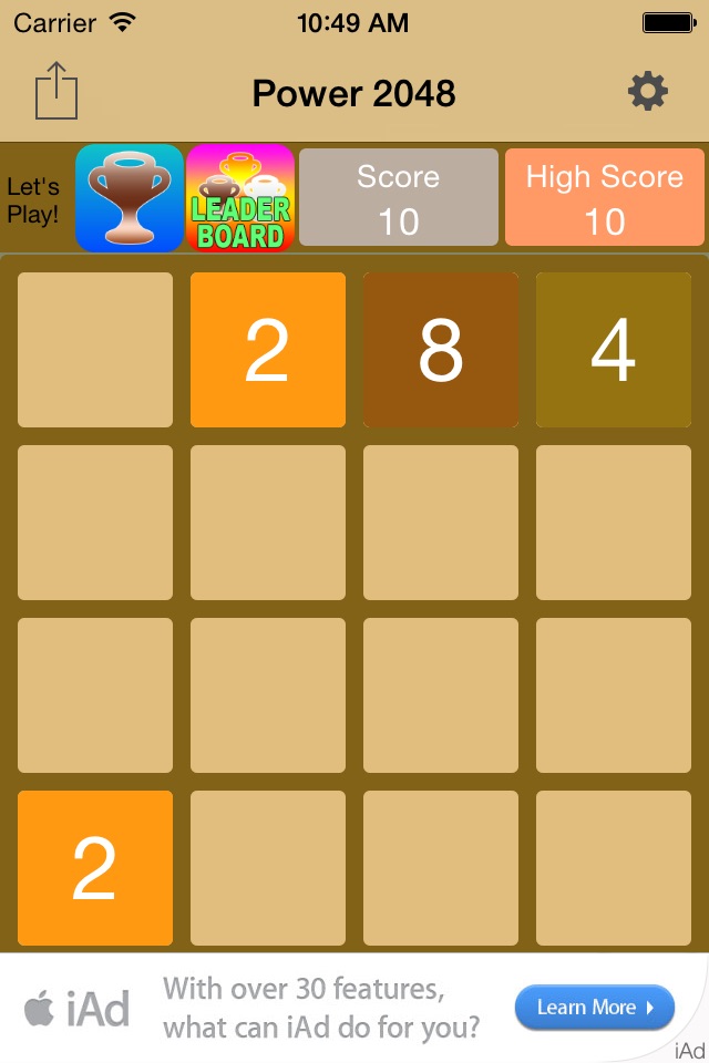 Power 2048 screenshot 2