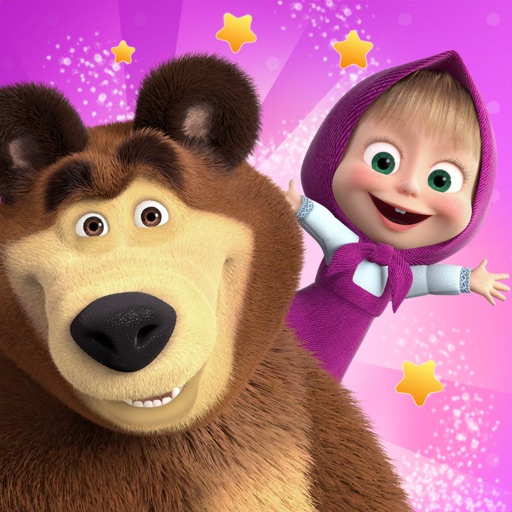 Masha and the Bear - School