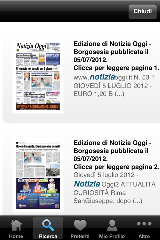Notizia Oggi - Borgosesia screenshot 3