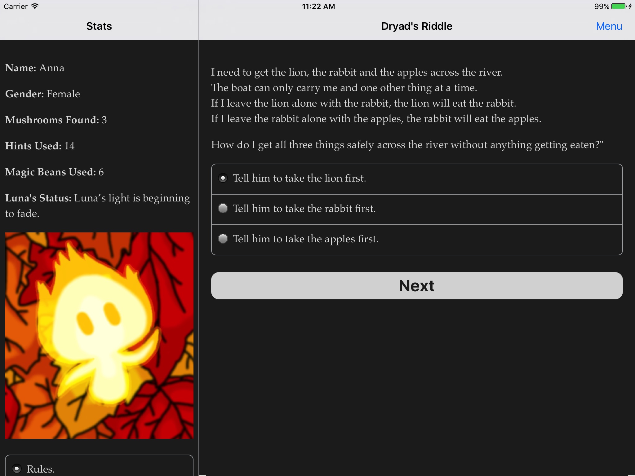 The Dryad's Riddle screenshot 3