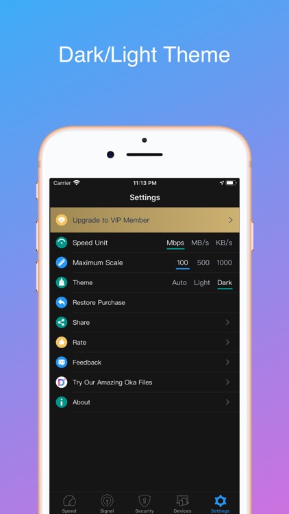 iWifi - speed & signal test screenshot-5
