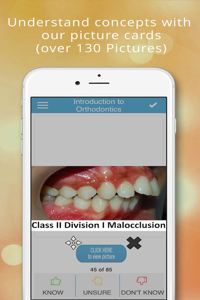 Orthodontics Cram Cards screenshot 2