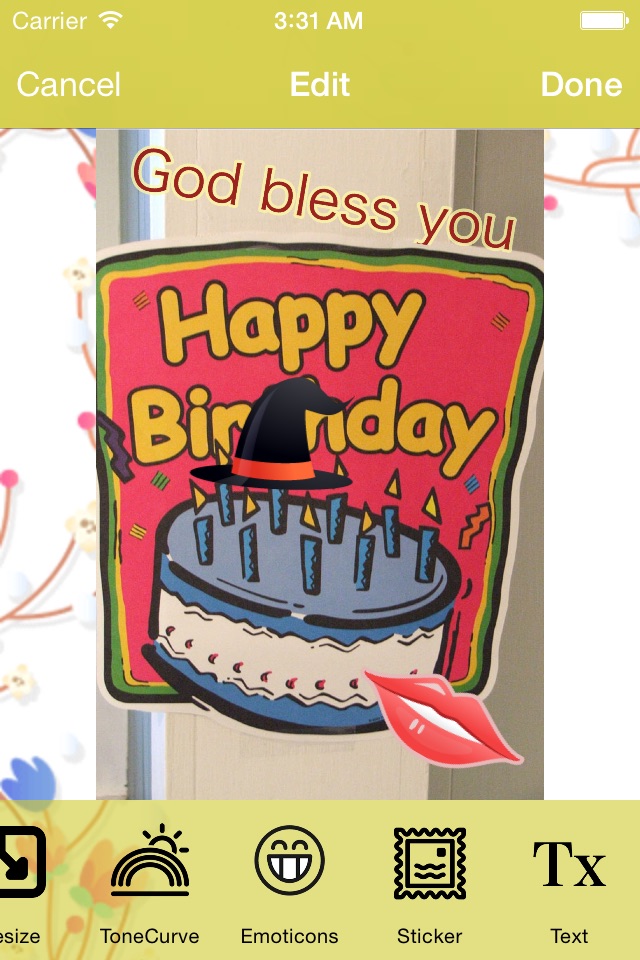 Birthday Greeting screenshot 4