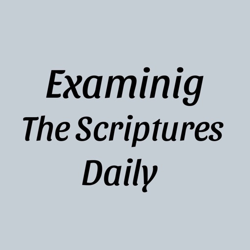 Examining The Scriptures Daily by Hamlet Karapetyan