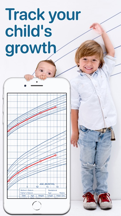 Growth: baby & child charts