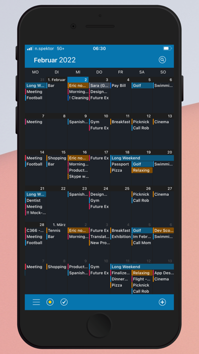 Calendar 366: Termine & To-Dos app screenshot 5 by Vincent Miethe - appdatabase.net