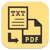 Text to PDF -A Batch Converter