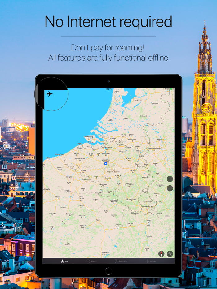 Belgium Offline NAvigation