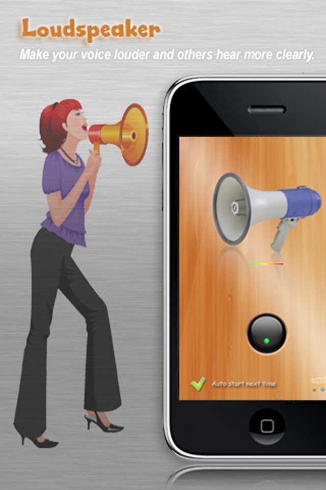 Audiphone, Mic & Loudspeaker screenshot 4